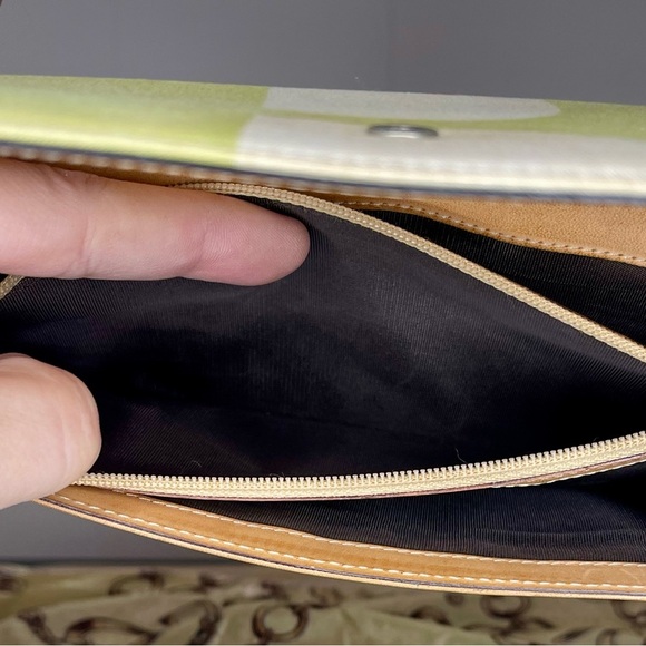 Bally Canvas Long Wallet with Leather Snap - Picture 12 of 13